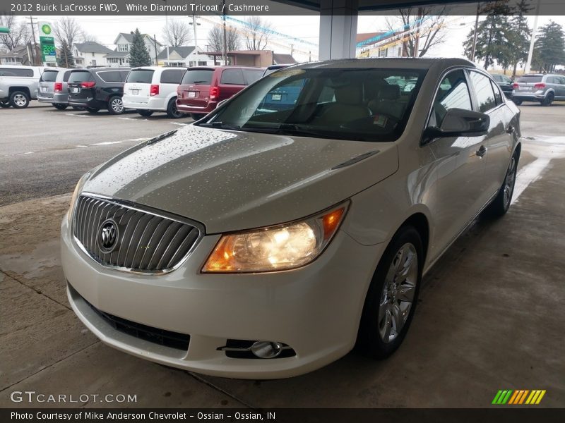 White Diamond Tricoat / Cashmere 2012 Buick LaCrosse FWD