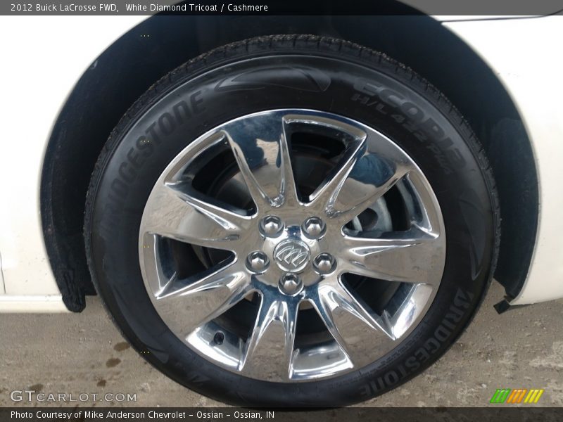 White Diamond Tricoat / Cashmere 2012 Buick LaCrosse FWD