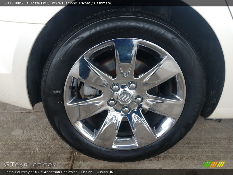 White Diamond Tricoat / Cashmere 2012 Buick LaCrosse FWD