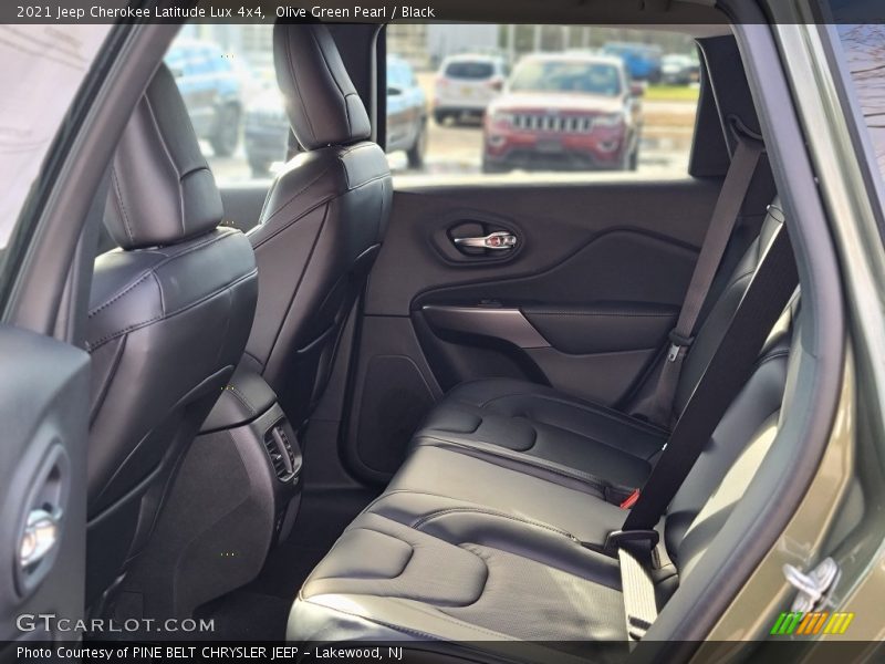 Olive Green Pearl / Black 2021 Jeep Cherokee Latitude Lux 4x4