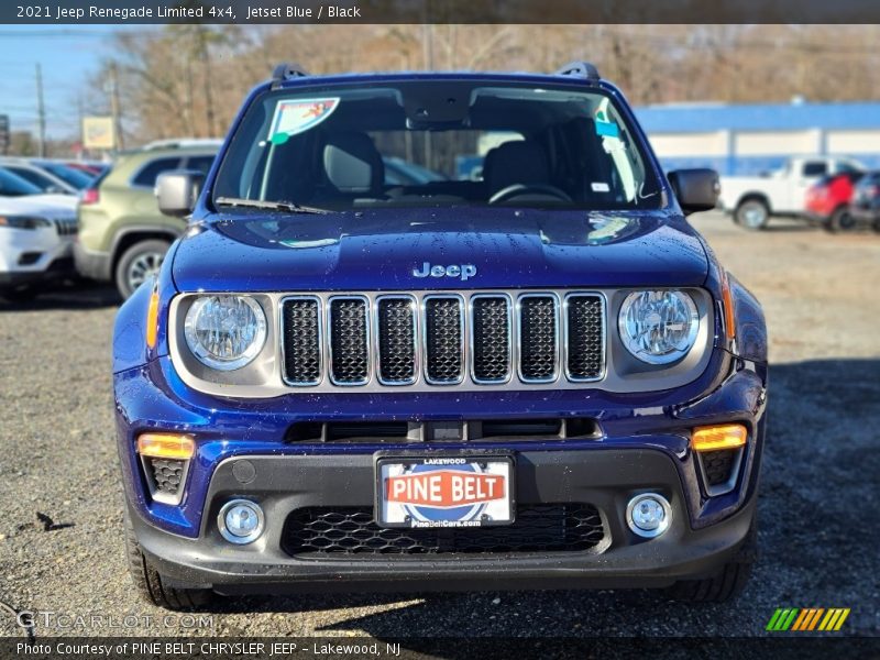 Jetset Blue / Black 2021 Jeep Renegade Limited 4x4