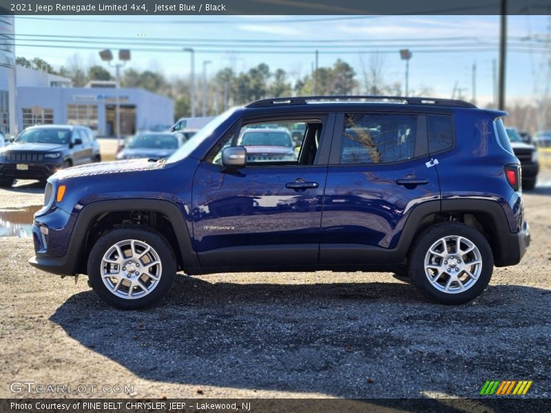 Jetset Blue / Black 2021 Jeep Renegade Limited 4x4