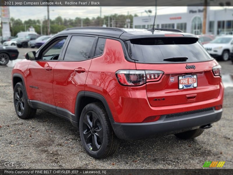 Redline Pearl / Black 2021 Jeep Compass Latitude 4x4
