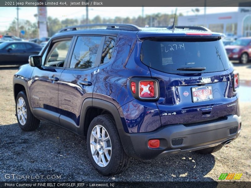 Jetset Blue / Black 2021 Jeep Renegade Limited 4x4