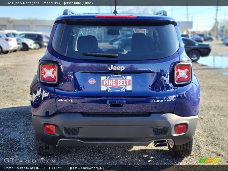 Jetset Blue / Black 2021 Jeep Renegade Limited 4x4