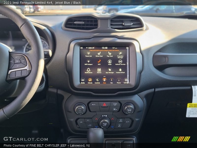 Jetset Blue / Black 2021 Jeep Renegade Limited 4x4