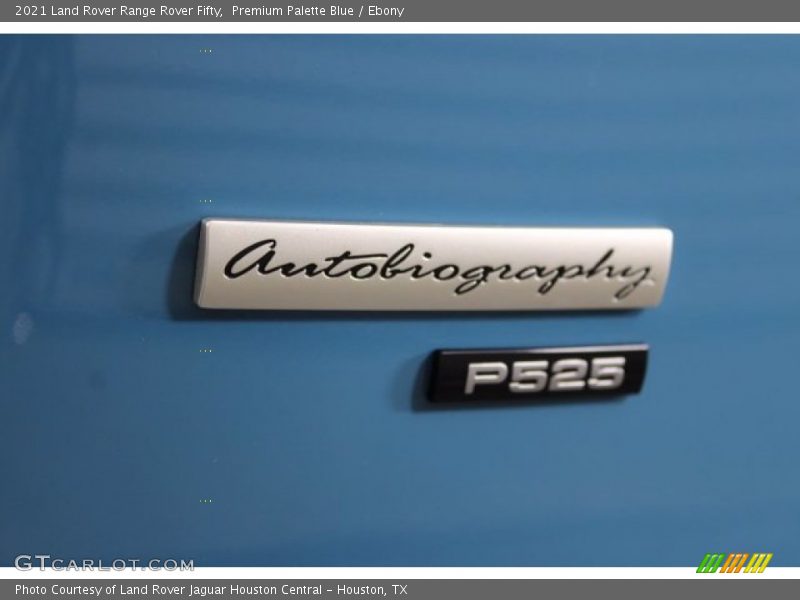 Premium Palette Blue / Ebony 2021 Land Rover Range Rover Fifty