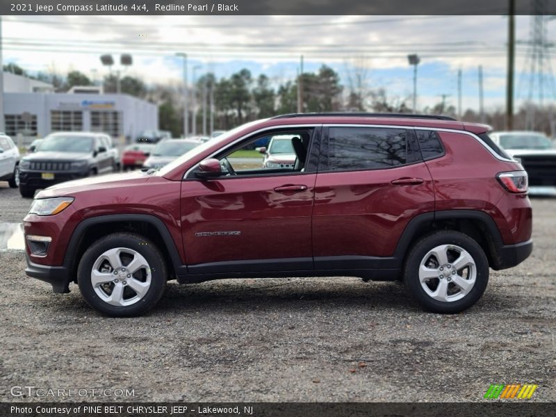 Redline Pearl / Black 2021 Jeep Compass Latitude 4x4