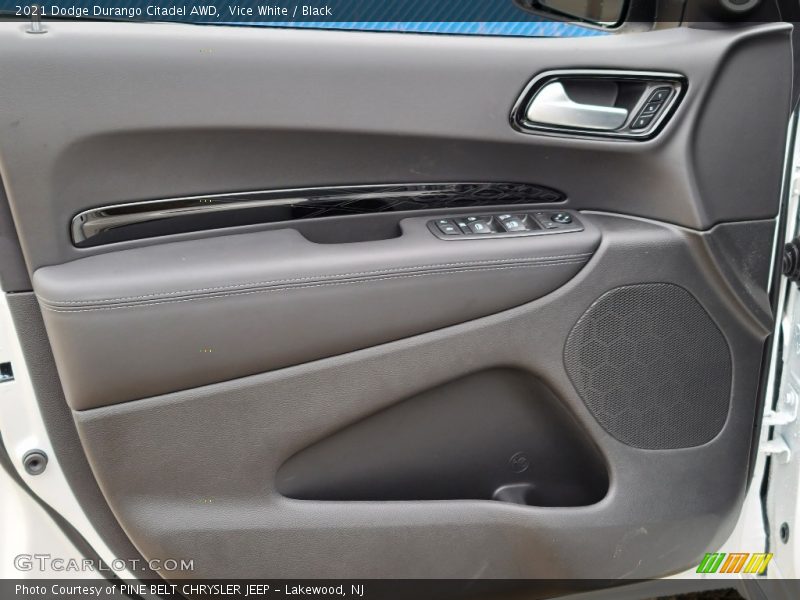 Vice White / Black 2021 Dodge Durango Citadel AWD