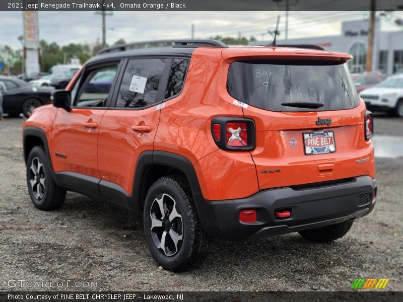 Omaha Orange / Black 2021 Jeep Renegade Trailhawk 4x4