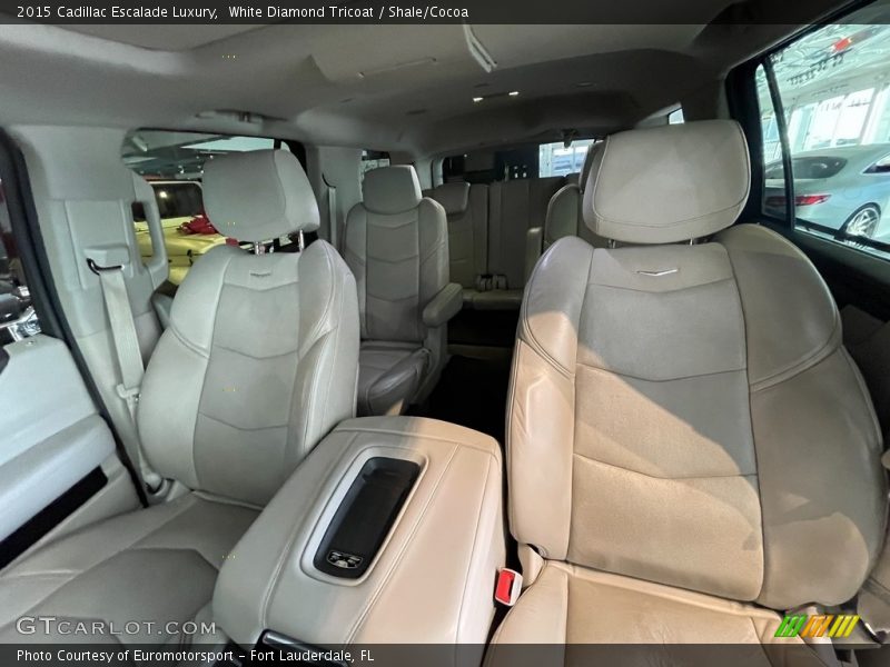 White Diamond Tricoat / Shale/Cocoa 2015 Cadillac Escalade Luxury
