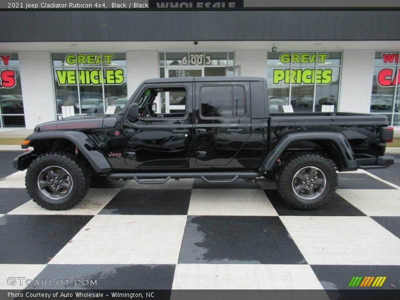 Black / Black 2021 Jeep Gladiator Rubicon 4x4
