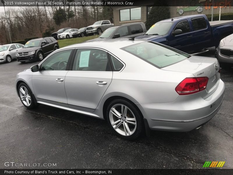  2015 Passat SE Sedan Platinum Gray Metallic