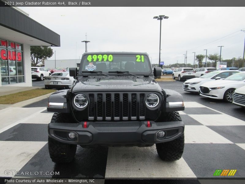 Black / Black 2021 Jeep Gladiator Rubicon 4x4