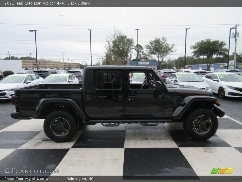 Black / Black 2021 Jeep Gladiator Rubicon 4x4