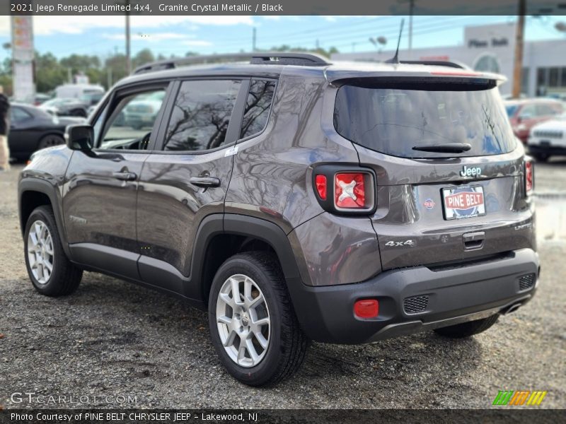 Granite Crystal Metallic / Black 2021 Jeep Renegade Limited 4x4