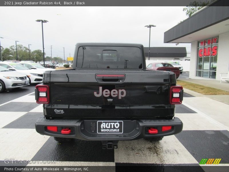 Black / Black 2021 Jeep Gladiator Rubicon 4x4