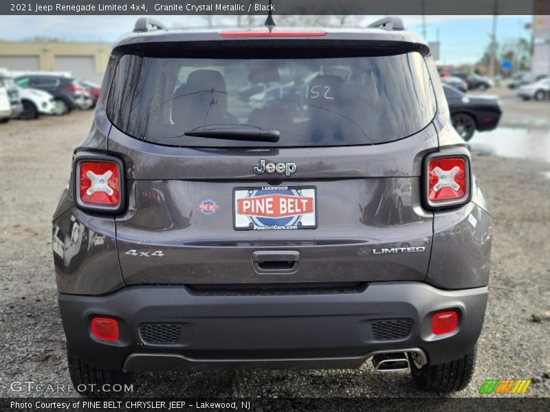 Granite Crystal Metallic / Black 2021 Jeep Renegade Limited 4x4