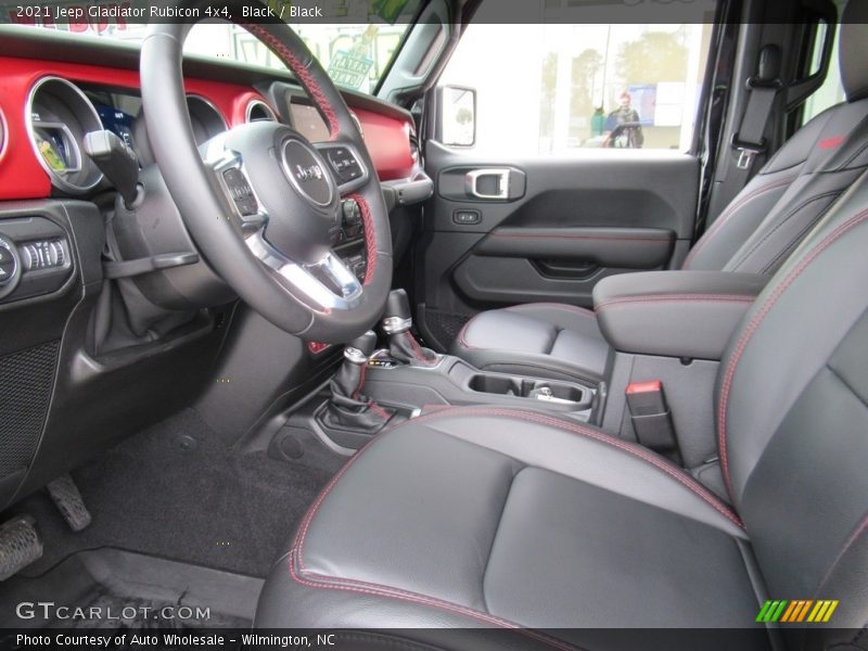 Black / Black 2021 Jeep Gladiator Rubicon 4x4