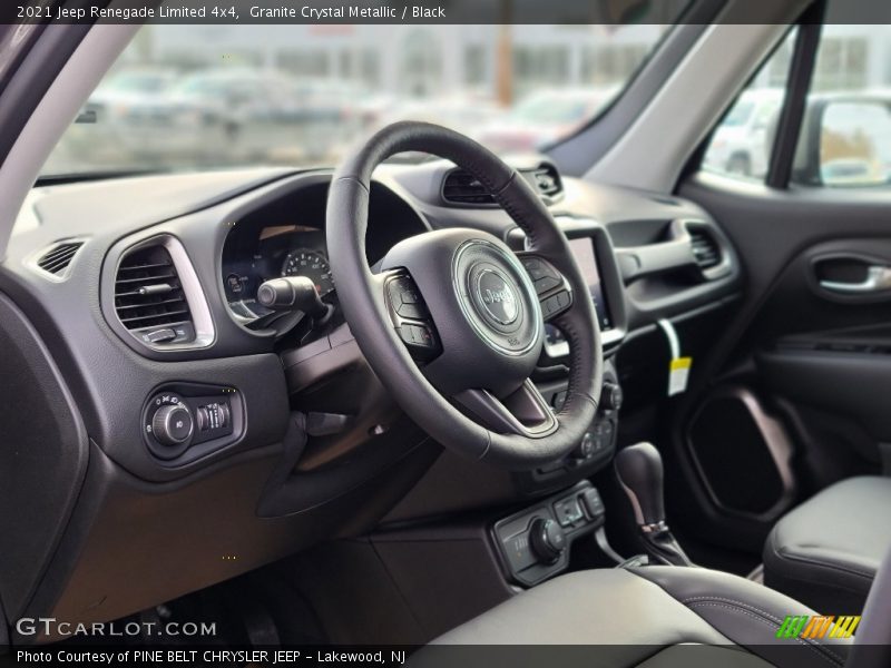 Granite Crystal Metallic / Black 2021 Jeep Renegade Limited 4x4