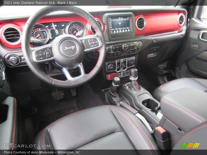  2021 Gladiator Rubicon 4x4 Black Interior