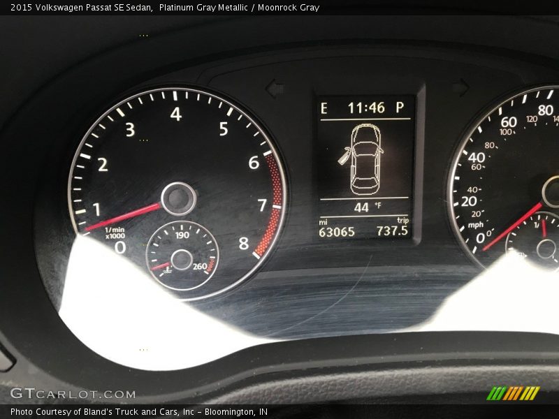  2015 Passat SE Sedan SE Sedan Gauges