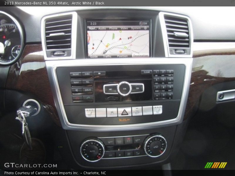 Arctic White / Black 2013 Mercedes-Benz ML 350 4Matic