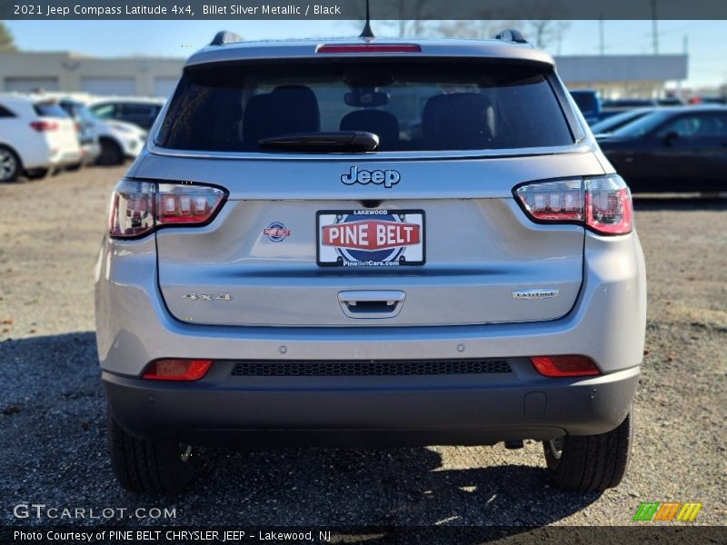 Billet Silver Metallic / Black 2021 Jeep Compass Latitude 4x4