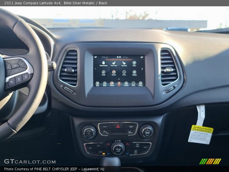 Billet Silver Metallic / Black 2021 Jeep Compass Latitude 4x4