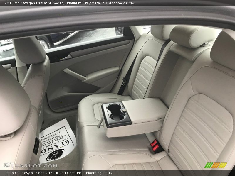 Rear Seat of 2015 Passat SE Sedan