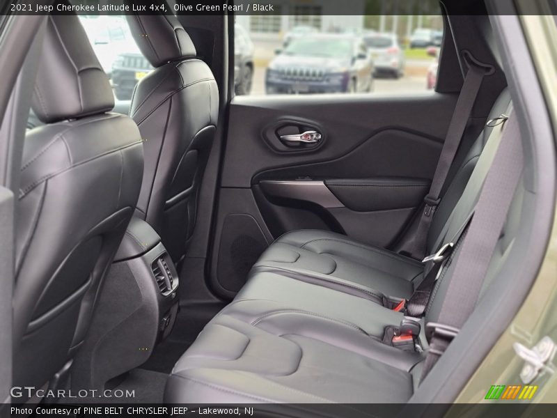 Olive Green Pearl / Black 2021 Jeep Cherokee Latitude Lux 4x4