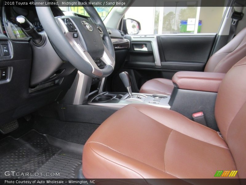 Midnight Black Metallic / Sand Beige 2018 Toyota 4Runner Limited