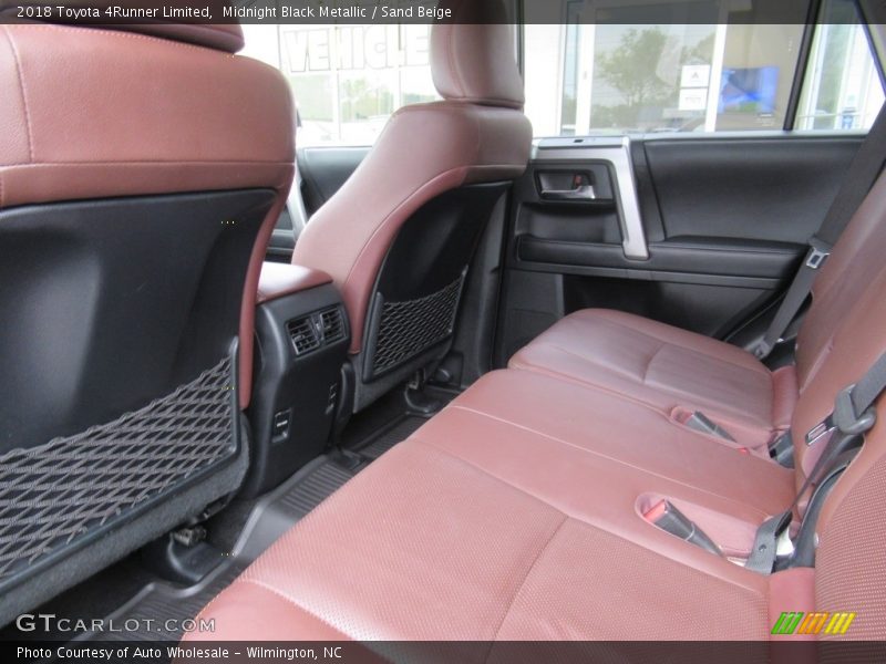 Midnight Black Metallic / Sand Beige 2018 Toyota 4Runner Limited