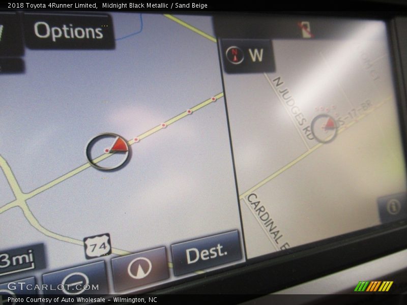 Midnight Black Metallic / Sand Beige 2018 Toyota 4Runner Limited