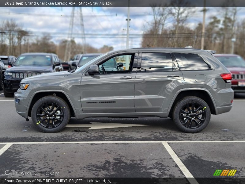 Sting-Gray / Black 2021 Jeep Grand Cherokee Laredo 4x4