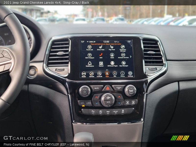 Sting-Gray / Black 2021 Jeep Grand Cherokee Laredo 4x4