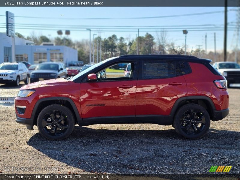 Redline Pearl / Black 2021 Jeep Compass Latitude 4x4