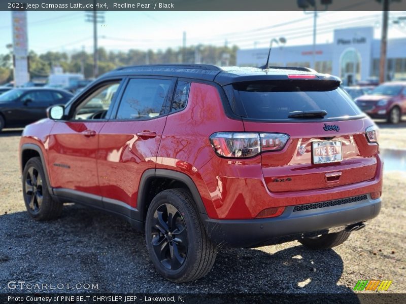Redline Pearl / Black 2021 Jeep Compass Latitude 4x4