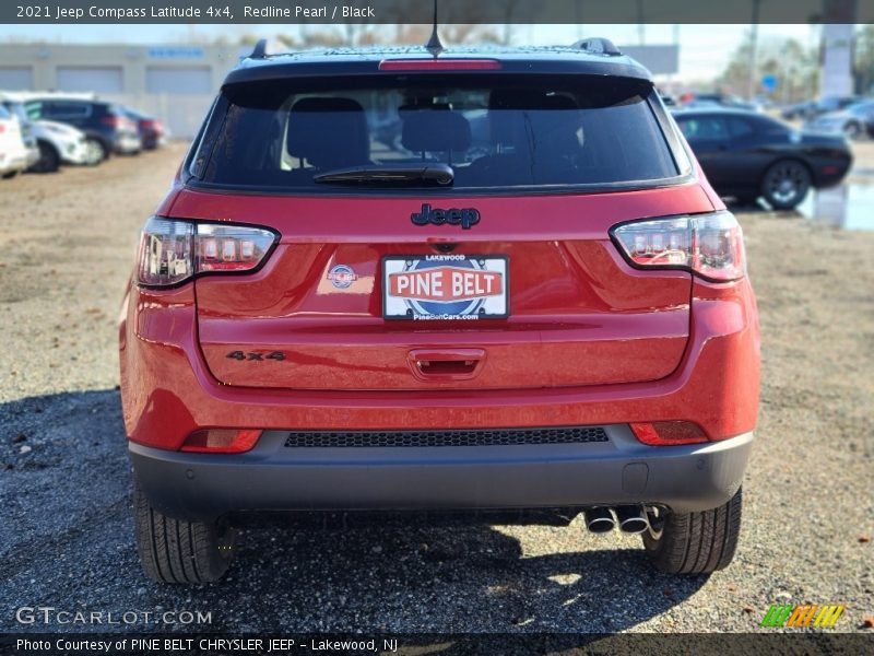 Redline Pearl / Black 2021 Jeep Compass Latitude 4x4