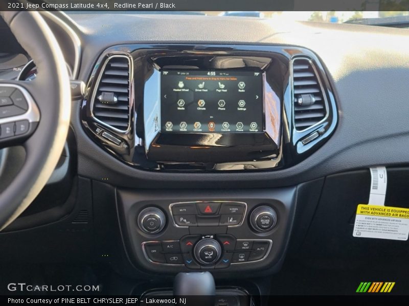 Redline Pearl / Black 2021 Jeep Compass Latitude 4x4