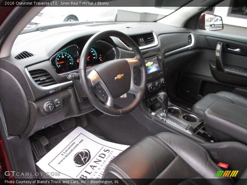 Siren Red Tintcoat / Ebony 2016 Chevrolet Traverse LTZ