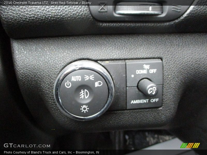 Siren Red Tintcoat / Ebony 2016 Chevrolet Traverse LTZ