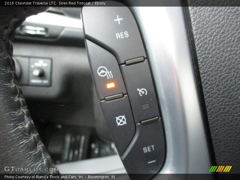 Siren Red Tintcoat / Ebony 2016 Chevrolet Traverse LTZ