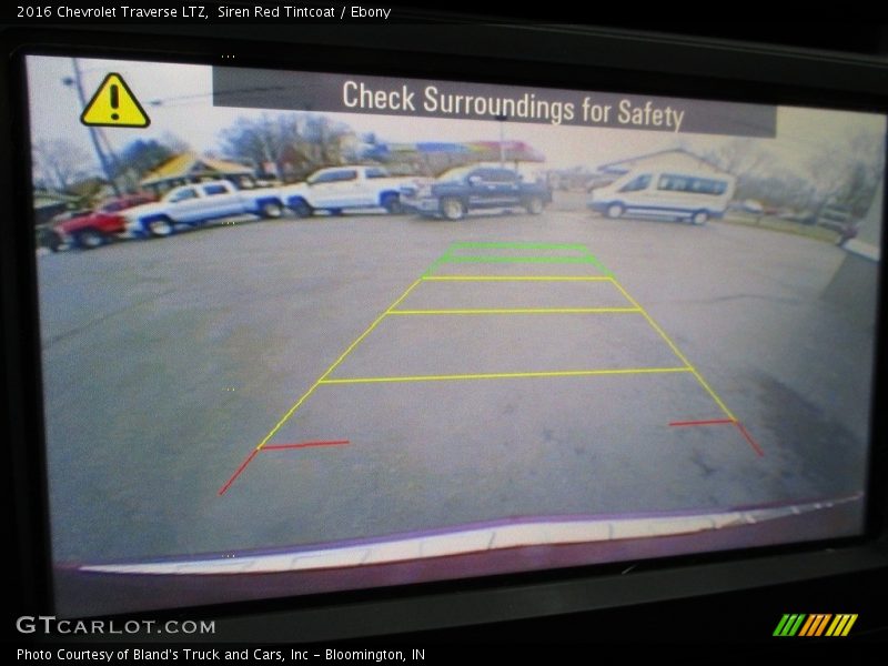 Siren Red Tintcoat / Ebony 2016 Chevrolet Traverse LTZ