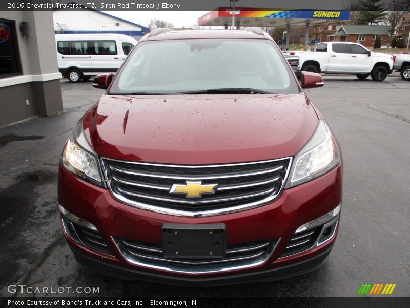 Siren Red Tintcoat / Ebony 2016 Chevrolet Traverse LTZ