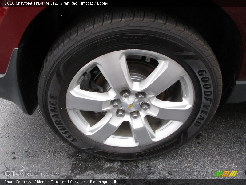 Siren Red Tintcoat / Ebony 2016 Chevrolet Traverse LTZ