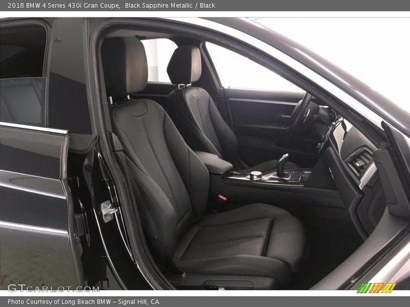 Black Sapphire Metallic / Black 2018 BMW 4 Series 430i Gran Coupe