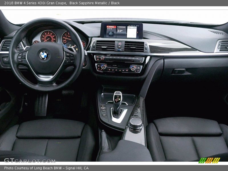 Black Sapphire Metallic / Black 2018 BMW 4 Series 430i Gran Coupe