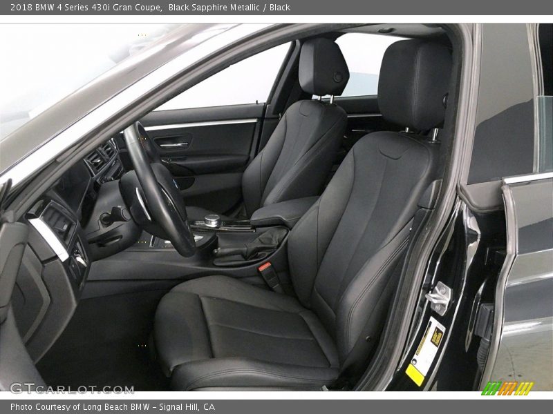 Black Sapphire Metallic / Black 2018 BMW 4 Series 430i Gran Coupe