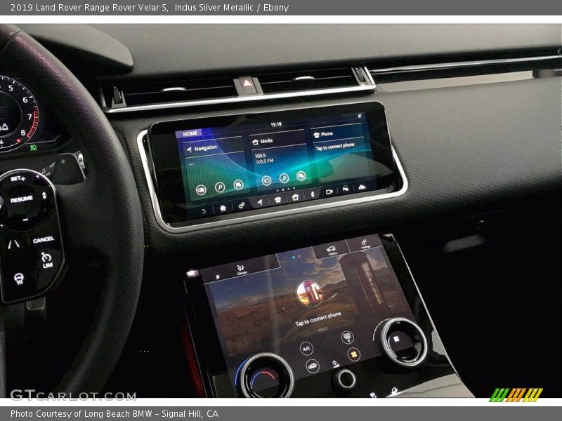 Indus Silver Metallic / Ebony 2019 Land Rover Range Rover Velar S